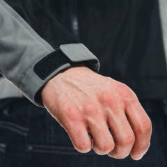 Dainese Sevilla Air Black Charcoal Gray Tekstil Motosiklet Mont