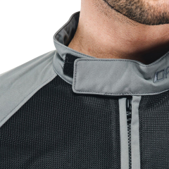 Dainese Sevilla Air Black Charcoal Gray Tekstil Motosiklet Mont