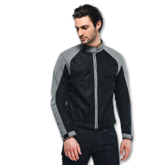 Dainese Sevilla Air Black Charcoal Gray Tekstil Motosiklet Mont 58
