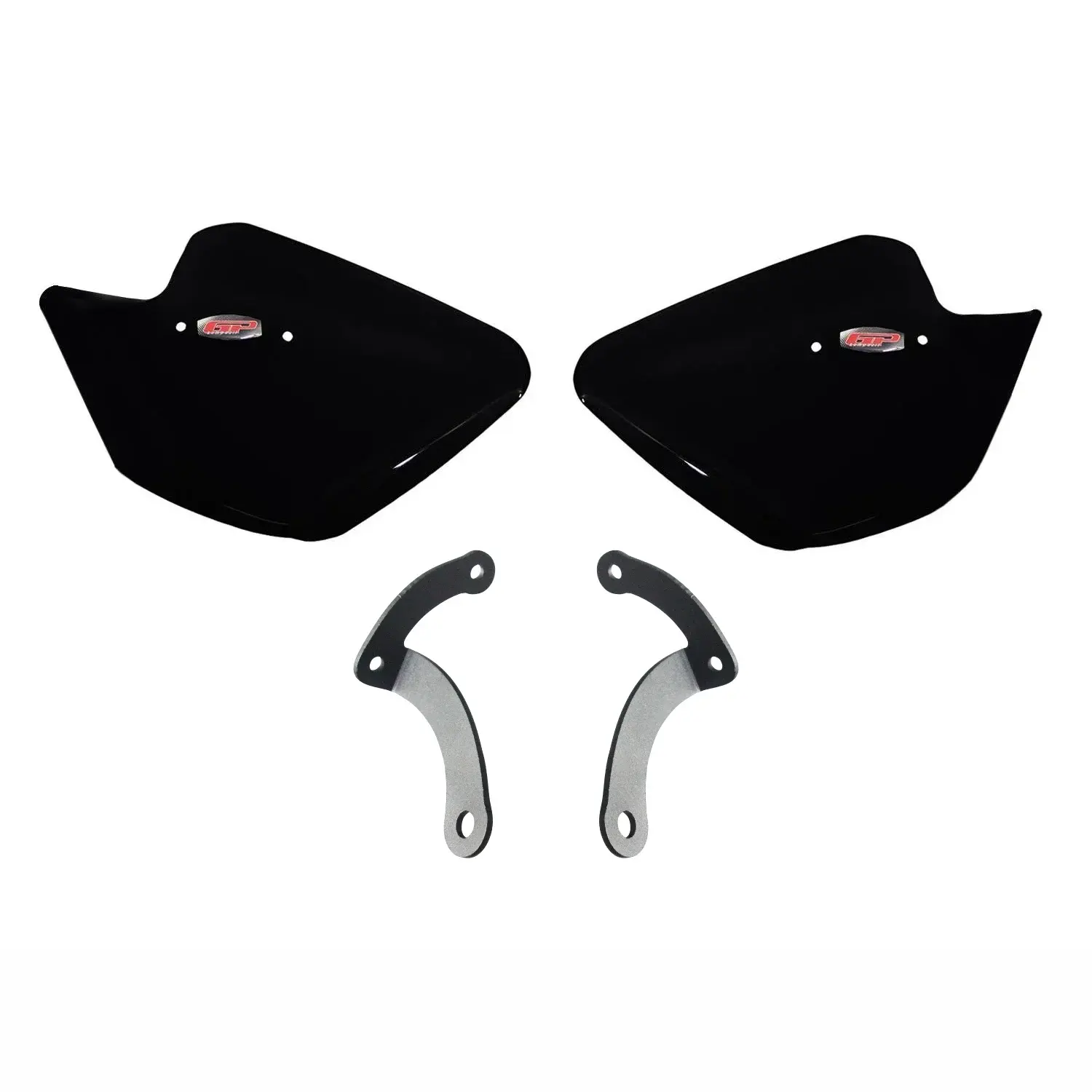 GP Kompozit Yamaha NMAX 125 / 155 2015-2022 Uyumlu Elcik Koruma Siyah