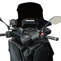 GP Kompozit Yamaha XMAX 250 Tech Max 2024-2026 Uyumlu Telefon / Navigasyon Tutucu Siyah