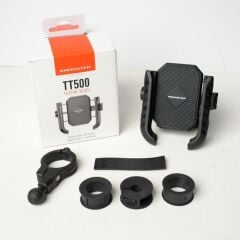 KNMASTER TT500 Titreşim Önleyicili Motosiklet Telefon Tutucu (Kamera Bağlantılı)