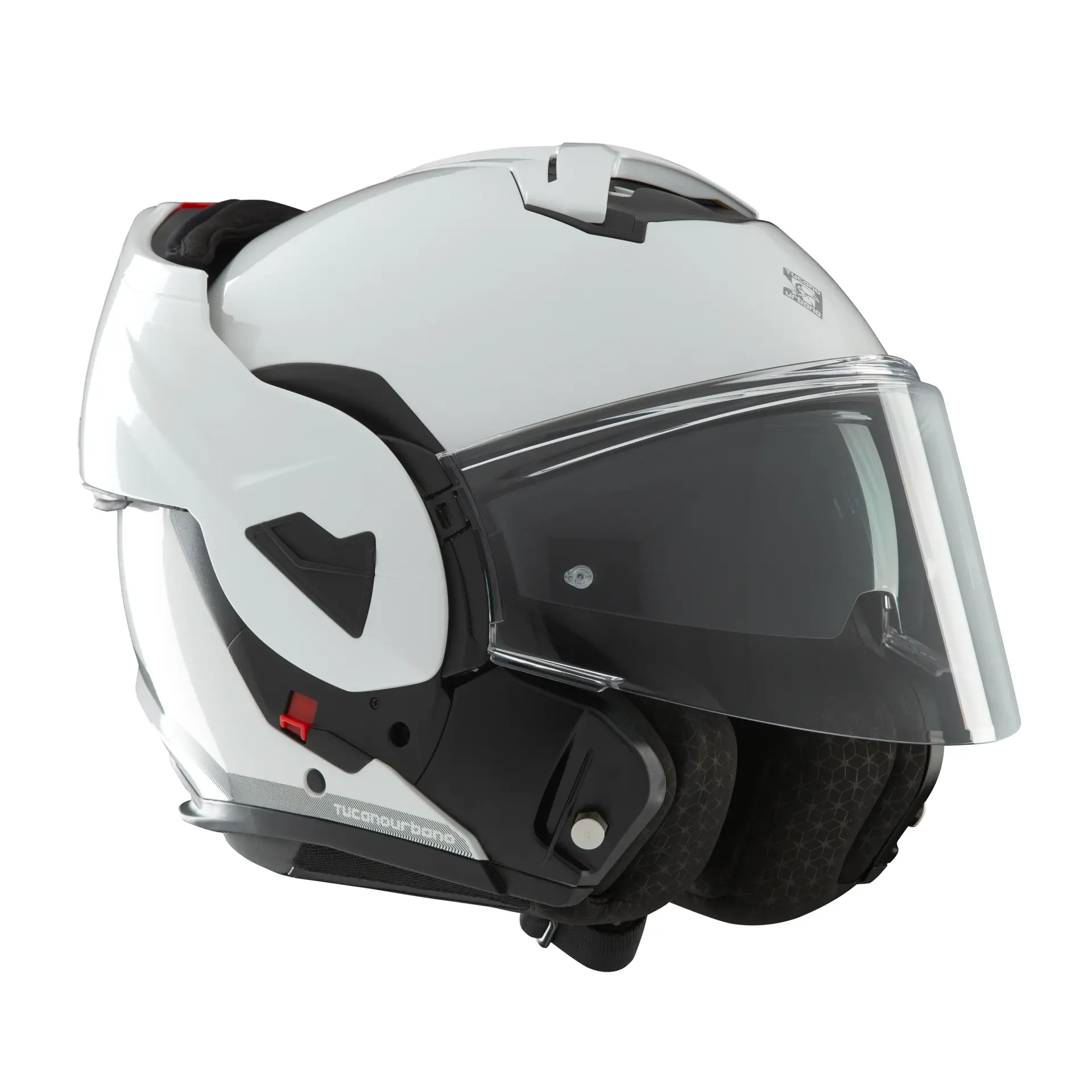 Tucano Urbano FastFlip Kask – İnci Beyazı | Çene Açılır