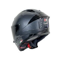 SWAY SW 868 HD Gray Tam Kapalı Motosiklet Kaskı