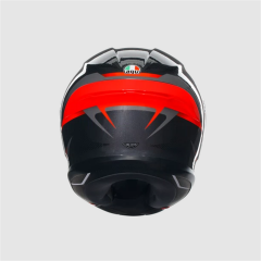 AGV K6S Mplk Slashcut Blk Grey Red Kapalı Kask