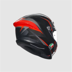AGV K6S Mplk Slashcut Blk Grey Red Kapalı Kask