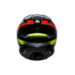 AGV K6 S Erazer Black Red Yellow Fluo Kapalı Kask