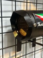 Austin Racing Full Black Motosiklet Performans Egzozu