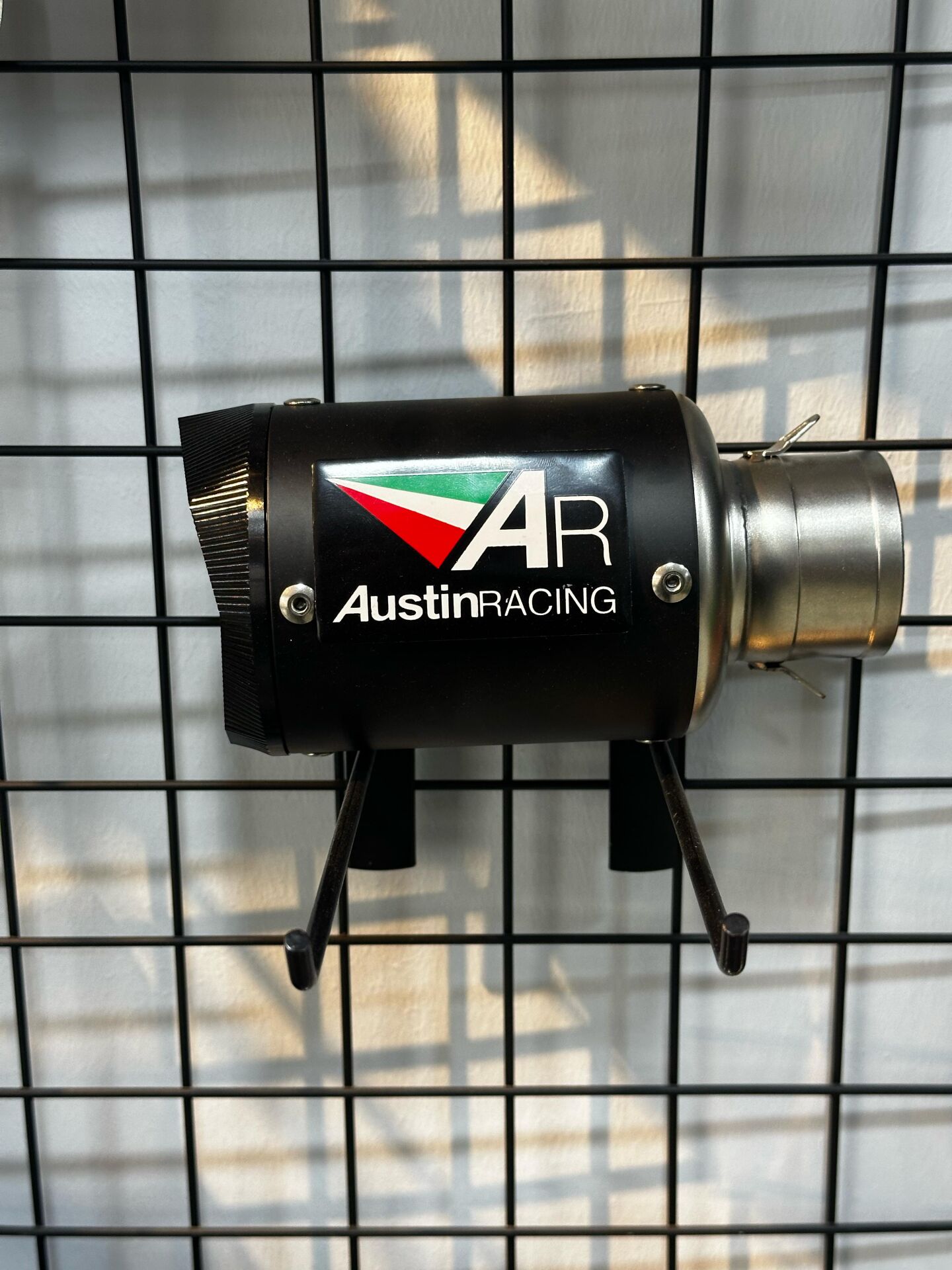 Austin Racing Full Black Motosiklet Performans Egzozu