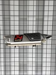 Akrapovic Silver Carbon Detail Motosiklet Performans Egzozu