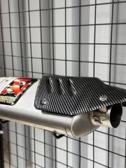 Akrapovic Silver Carbon Detail Motosiklet Performans Egzozu