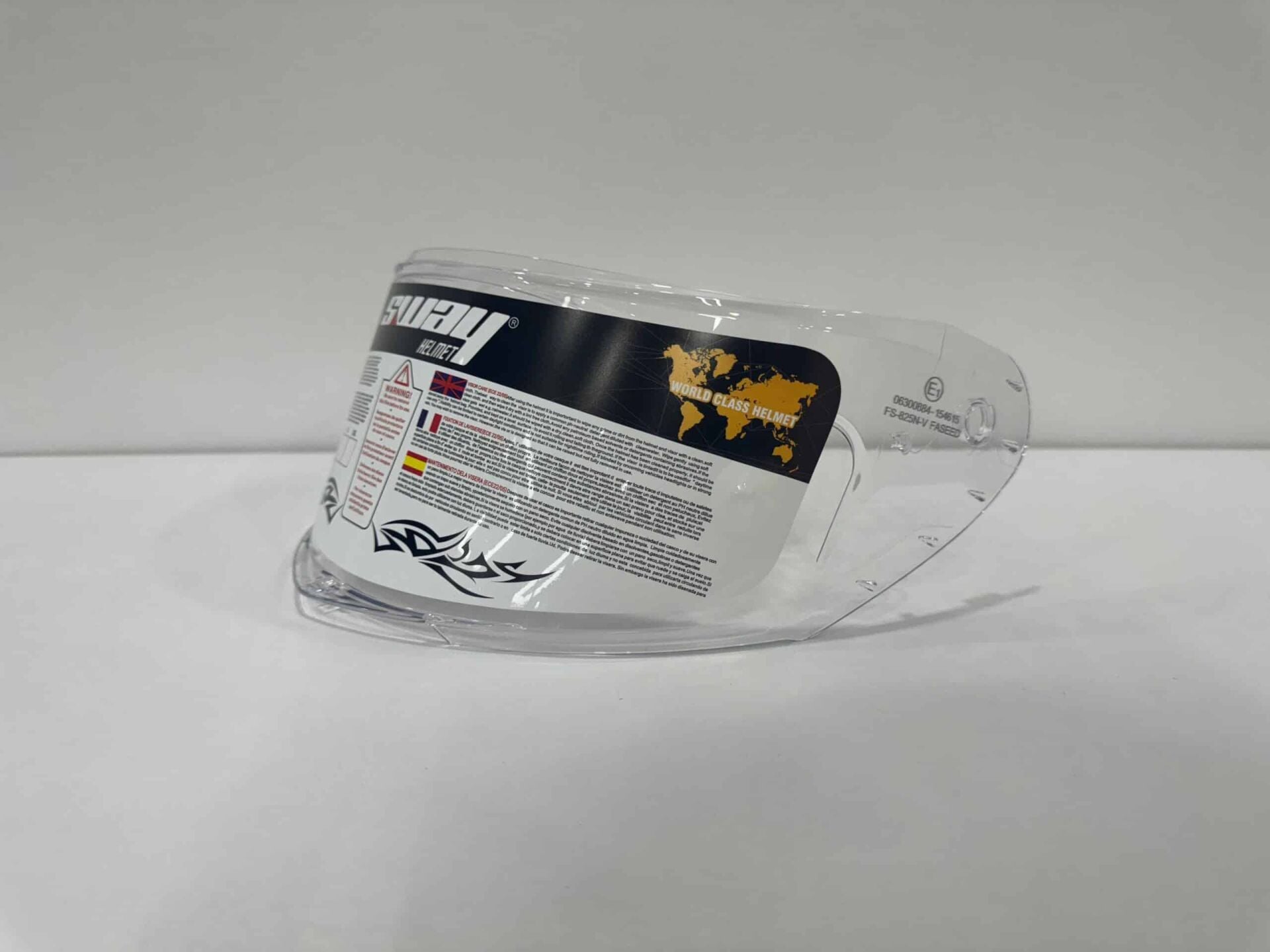 SW 865 / 867 Şeffaf Kask Camı / Clear Vizör