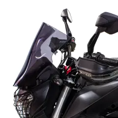 GP Kompozit Bajaj Dominar 250/400 (2017–2024) Uyumlu Kısa Ön Cam 37cm – Füme
