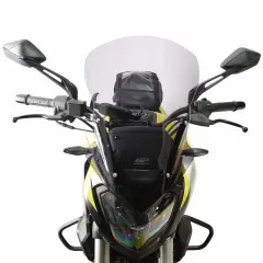 GP Kompozit Bajaj Dominar 250/400 (2017–2024) Uyumlu Ön Cam – Füme, 48 cm