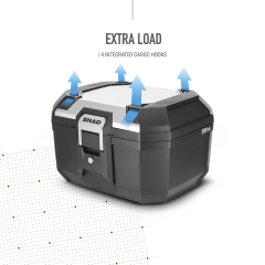 SHAD TR46 TERRA ARKA ÇANTA - ALUMINYUM KAPAK