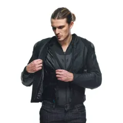 Dainese Avro 5 Blk Anthracite Deri Motosiklet Mont