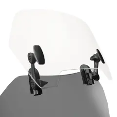 GP Kompozit Universal Çift Bağlantılı Asansörlü Deflektor – Şeffaf