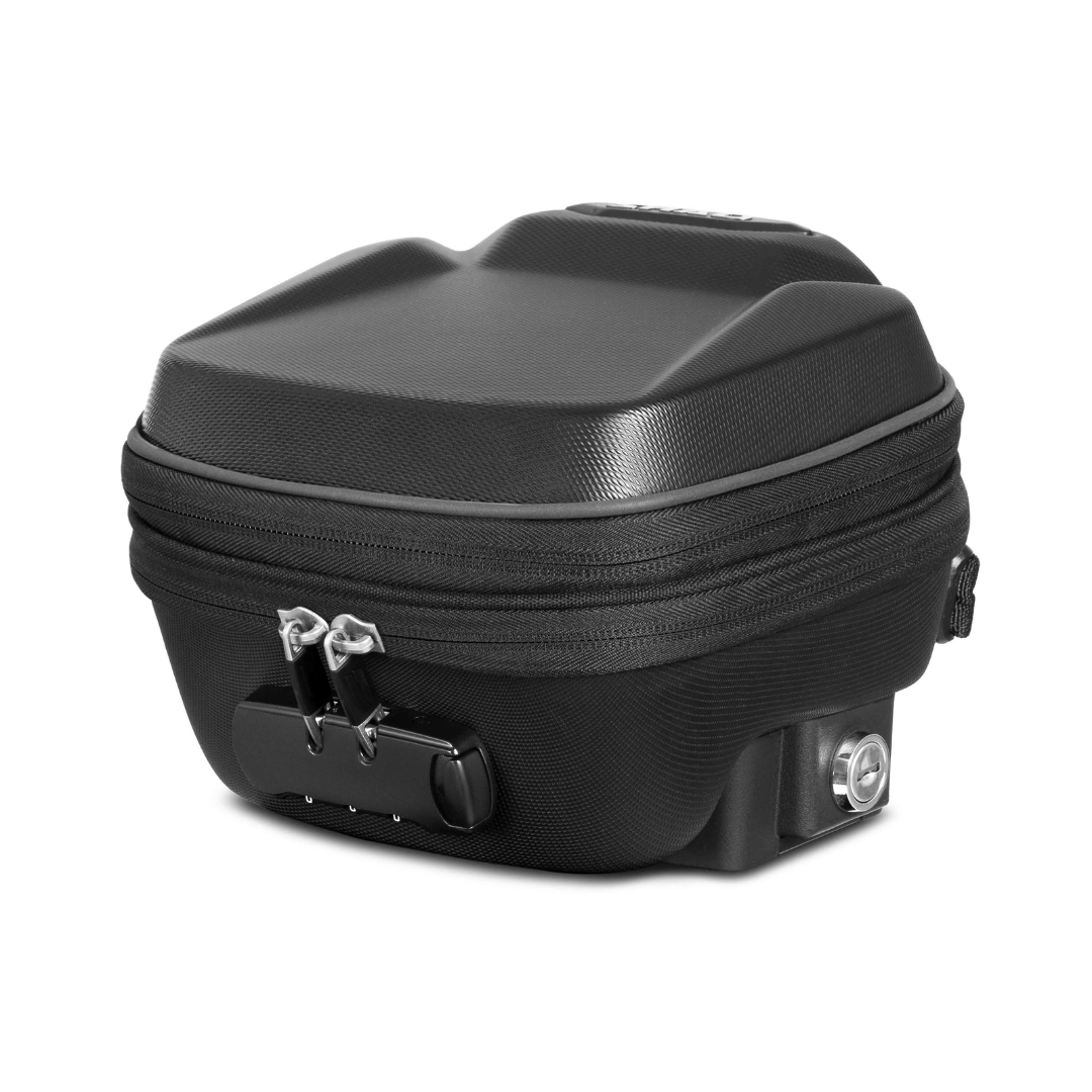SHAD  E03C ÇİFT KİLİT SİSTEMLİ Expandable Genişleyebilir DEPO ÜSTÜ ÇANTA 3-4 Litre
