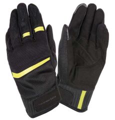 Tucano Urbano Penna Siyah Neon Sarı Motosiklet Yazlık Eldiveni
