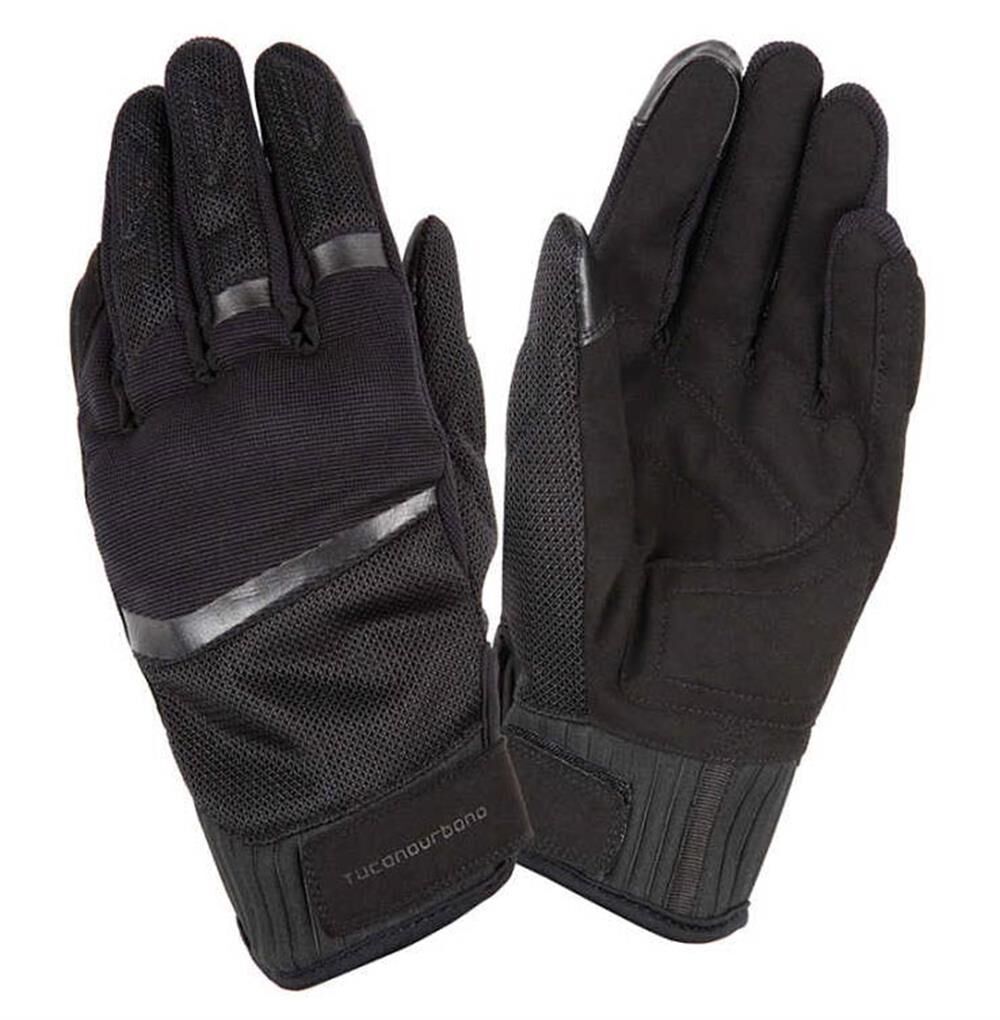 Tucano Urbano Penna Siyah Motosiklet Yazlık Eldiveni