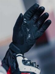 Spidi G-Carbon Beyaz Motosiklet Yazlık Eldiveni