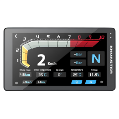 KNMASTER MOTOPLAY BM1 – 7″ BMW Uyumlu Motosiklet CarPlay & Android Auto Multimedya Ekranı