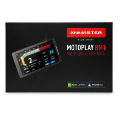 KNMASTER MOTOPLAY BM1 – 7″ BMW Uyumlu Motosiklet CarPlay & Android Auto Multimedya Ekranı
