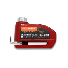 Knmaster Motosiklet Disk Kilidi DK-400 7mm Alarmlı + Çanta ve Hatırlatma Kablosu Hediye