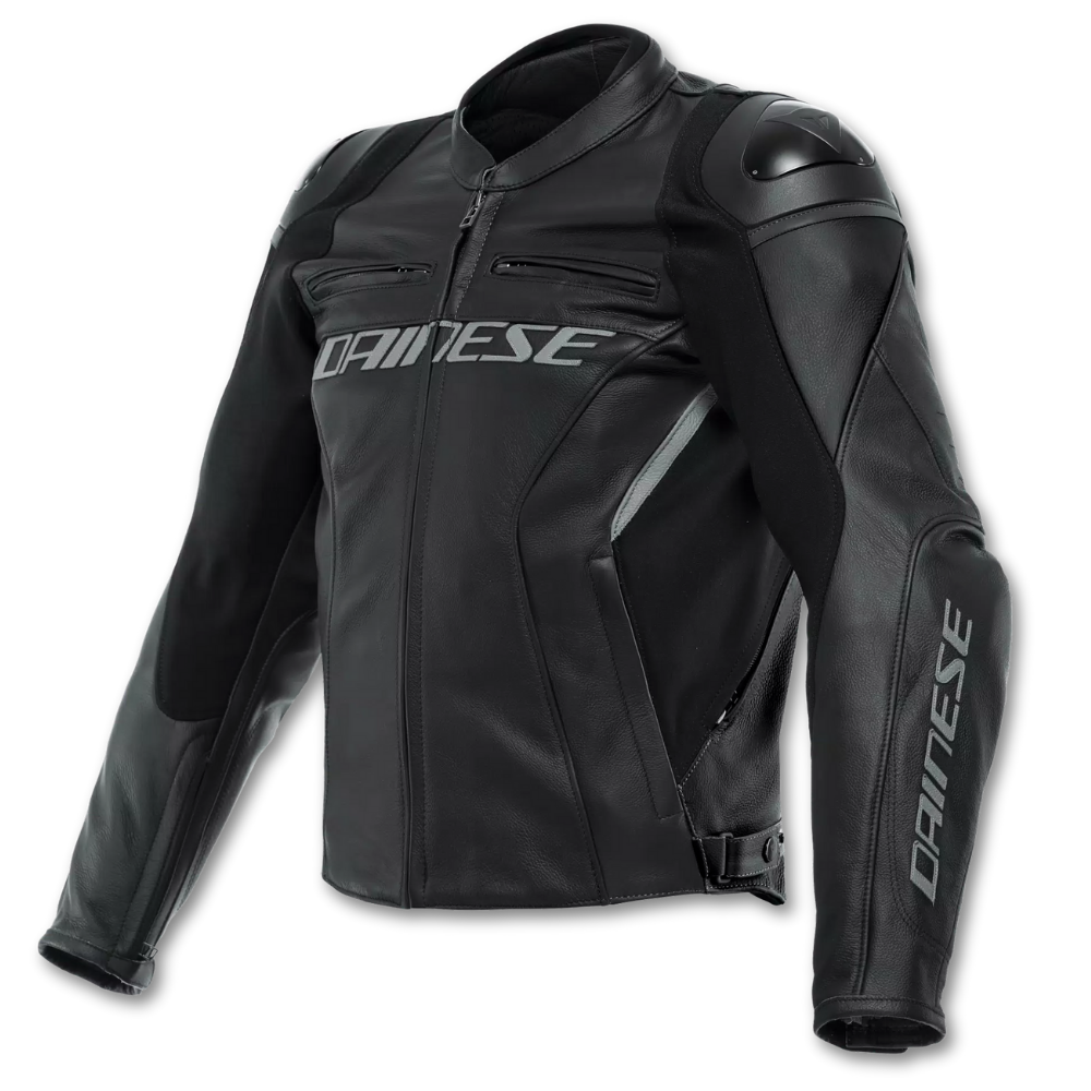 Dainese Racing 4 Black Black Deri Motosiklet Mont 44