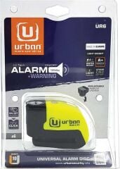 Urban Security UR6 Alarmlı Motosiklet Disk Kilidi 6mm Pim