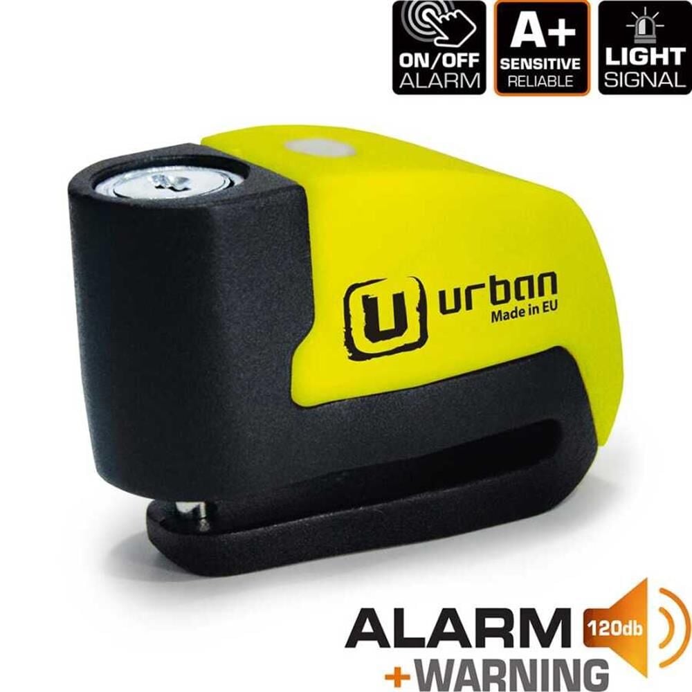Urban Security UR6 Alarmlı Motosiklet Disk Kilidi 6mm Pim