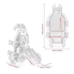 Knmaster FP400 Titreşim Engelleyici Universal Telefon Tutucu