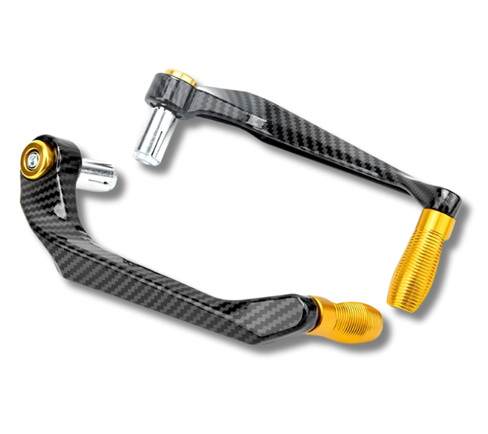 Karbon Gold Motosiklet Manet Elcik Koruma Seti - Universal