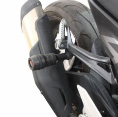 GP Kompozit CF Moto 450 SR 2023-2026 Uyumlu Egzoz Koruma Takozu Siyah