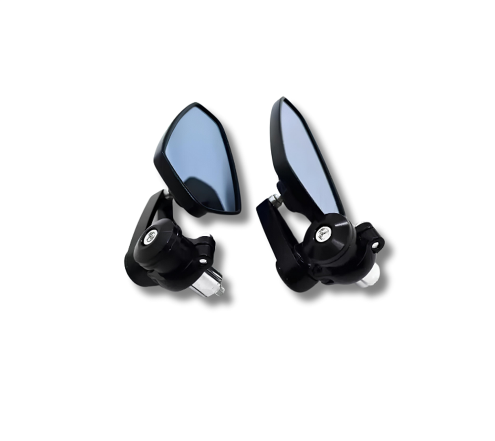 Spor Model Kırmızı Motosiklet Gidon Aynası - Universal