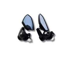 Spor Model Kırmızı Motosiklet Gidon Aynası - Universal