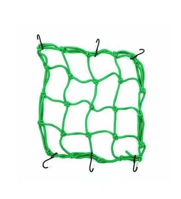 Yeşil Motosiklet Kask Filesi - Taşıma ve Bagaj Filesi