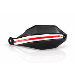 GP Kompozit Honda XL750L Transalp 2023-2025 Uyumlu Plastik Elcik Koruma Beyaz-Kırmızı