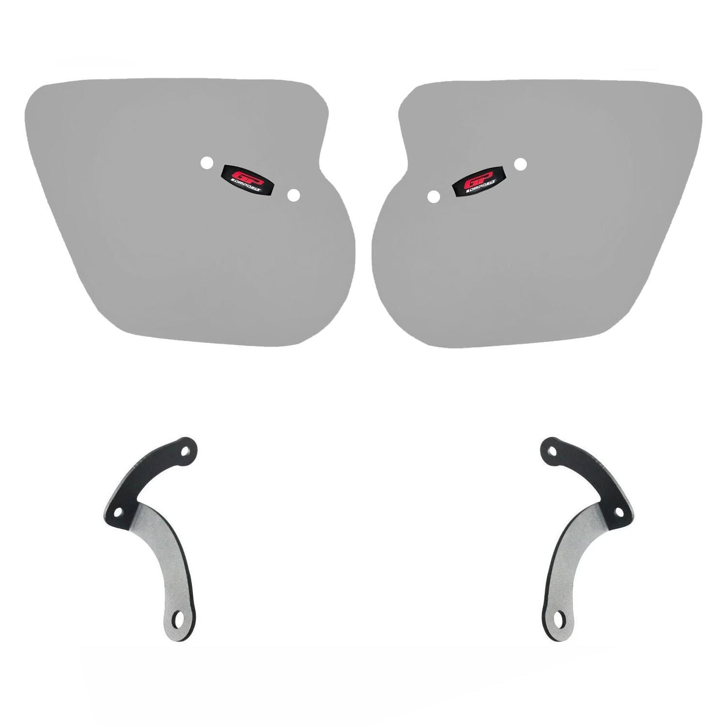 GP Kompozit Yamaha NMAX 125 / 155 2023-2024 Uyumlu Elcik Koruma Füme