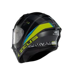 Zeus ZS-826 BK23 Yellow Kapalı Kask (Pinlock Dahil)