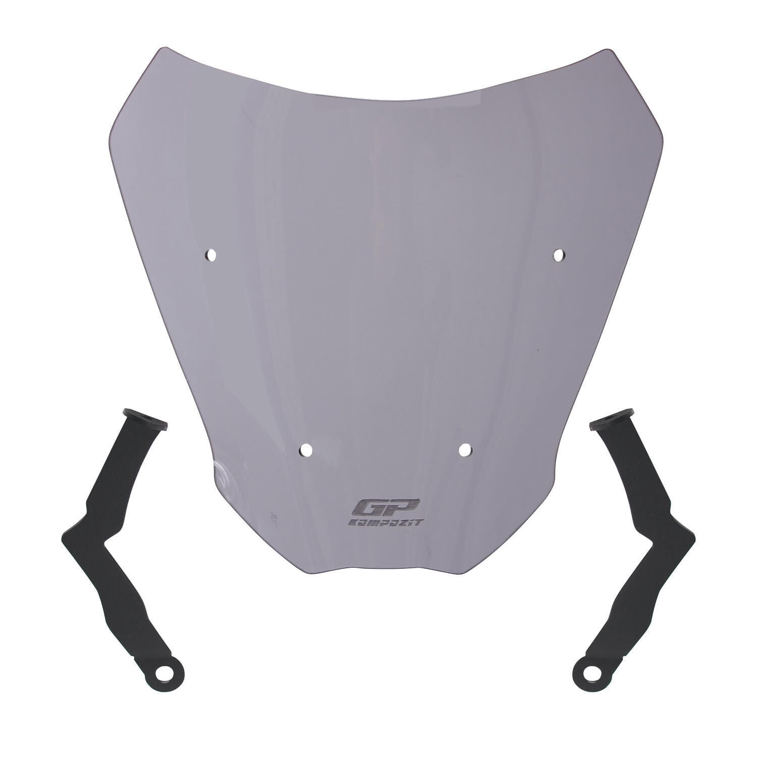GP Kompozit CF Moto 250 CL-X 2022-2026 Uyumlu Kısa Ön Cam Füme