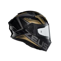 Zeus ZS-826 BK3 Gold Kapalı Kask (Pinlock Dahil)