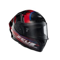 Zeus ZS-826 BK15 Red Kapalı Kask (Pinlock Dahil)