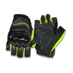FORTE GT RS1903D Yeşil Parmaksız Motosiklet Korumalı Eldiven