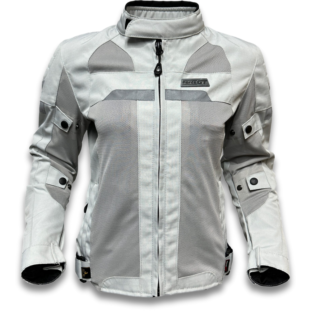 Forte GT İnferno 4 Mevsim Kadın Motosiklet Montu Beyaz - 2001072