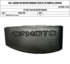 Motor Koruma Takozu 450SR CFMOTO 2023-2024 Uyumlu