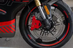 Kırmızı Kaliper Koruma Demiri 450SR CFMOTO 2023-2024 Uyumlu