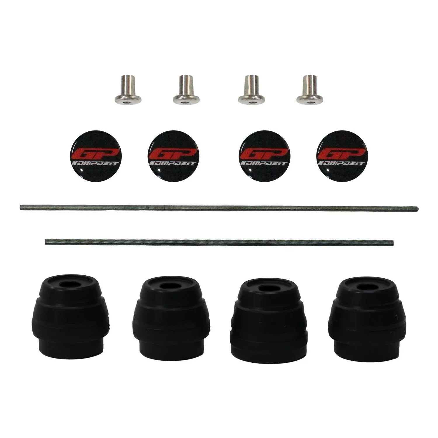 Yamaha MT-07 2015-2024 Uyumlu Ön ve Arka Aks Koruma Takozu Seti - GP Kompozit