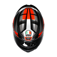 Agv K1 S Fastlap Black Grey Red Kapalı Kask
