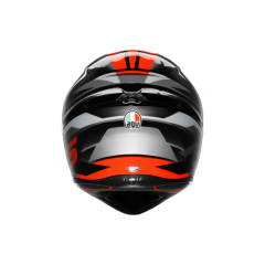 Agv K1 S Fastlap Black Grey Red Kapalı Kask